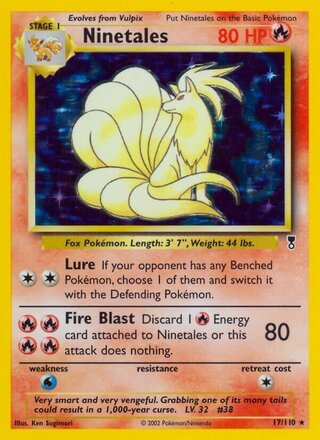 Ninetales 17/110 - Legendary Collection