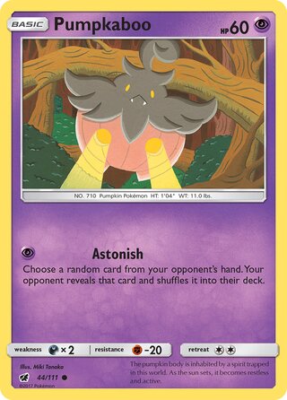 Pumpkaboo 44/111 - Crimson Invasion