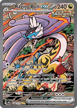 Raging Bolt ex 166/131 - Prismatic Evolutions