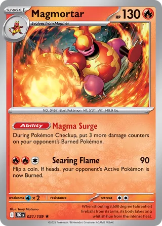 Magmortar 021/159 - Journey Together