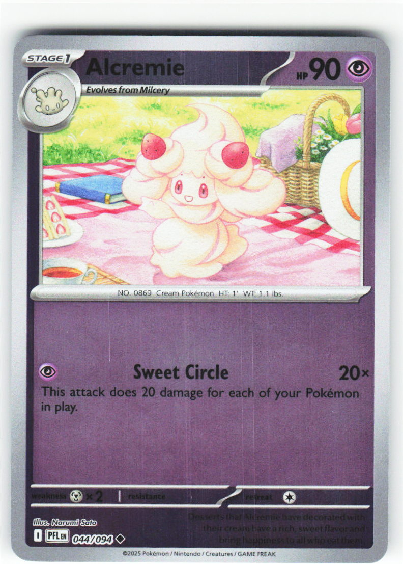 Alcremie 044/094 - Phantasmal Flames - NM (ID: 53133549326574) - front
