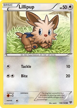 Lillipup 108/146 - XY Base