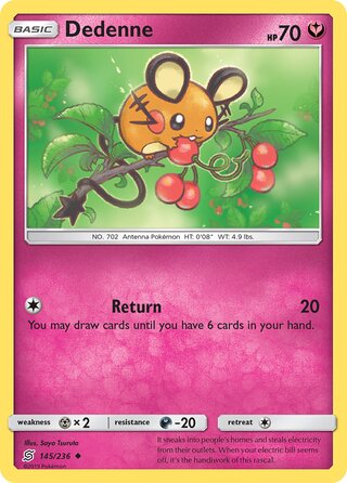 Dedenne 145/236 - Unified Minds