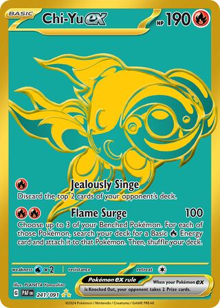 Chi-Yu ex 241/091 - Paldean Fates