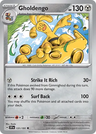 Gholdengo 131/191 - Surging Sparks