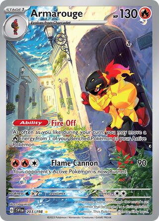 Armarouge 203/198 - Scarlet & Violet Base