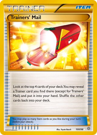 Trainers' Mail 100/98 - Ancient Origins