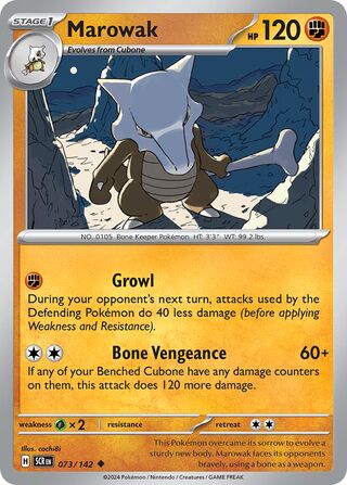 Marowak 073/142 - Stellar Crown