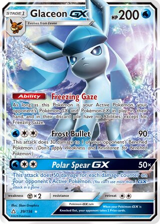 Glaceon-GX 39/156 - Ultra Prism