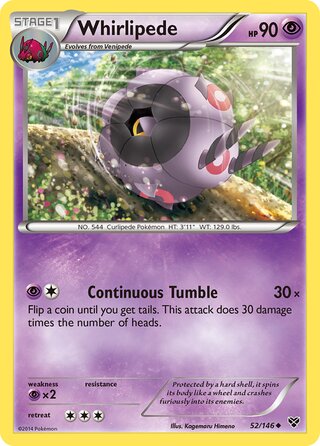 Whirlipede 52/146 - XY Base
