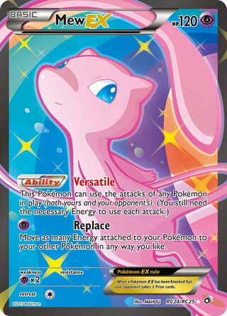 Mew-EX RC24/RC25 - Legendary Treasures