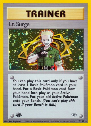 Lt. Surge 17/132 - Gym Heroes