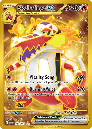 Skeledirge ex 272/193 - Paldea Evolved