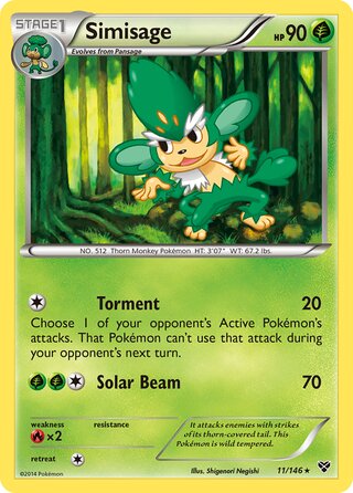 Simisage 11/146 - XY Base