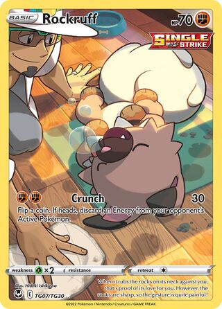 Rockruff TG07/TG30 - Silver Tempest