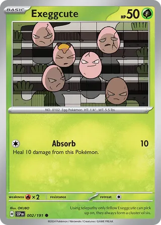Exeggcute 002/191 - Surging Sparks