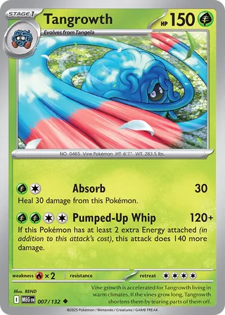 Tangrowth 007/132 - Mega Evolution Base