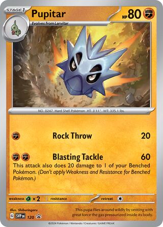 Pupitar 120 - Scarlet & Violet Promos