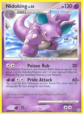 Nidoking 34/132 - Secret Wonders
