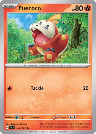 Fuecoco 034/193 - Paldea Evolved