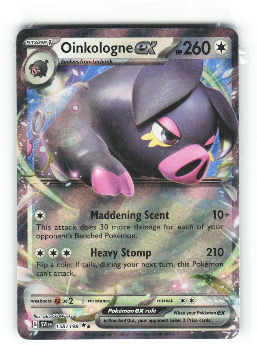 Oinkologne ex 158/198 - Scarlet & Violet Base
