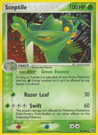 Sceptile 10/106 - Emerald