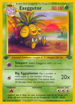 Exeggutor 35/64 - Jungle