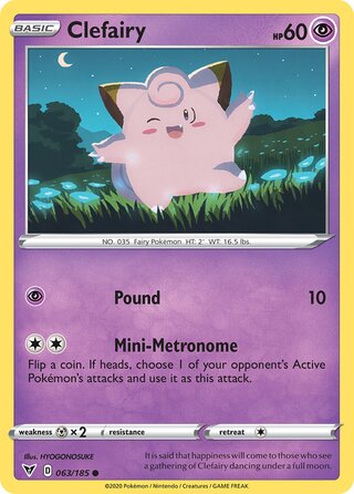 Clefairy 063/185 - Vivid Voltage