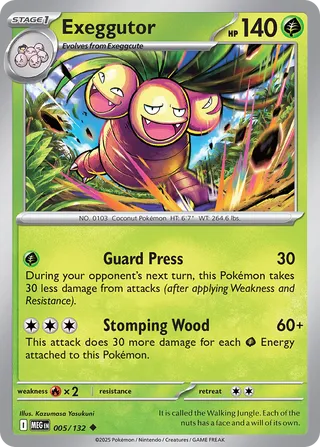 Exeggutor 005/132 - Mega Evolution Base