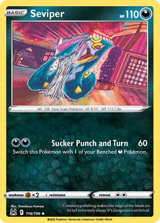 Seviper 116/196 - Lost Origin