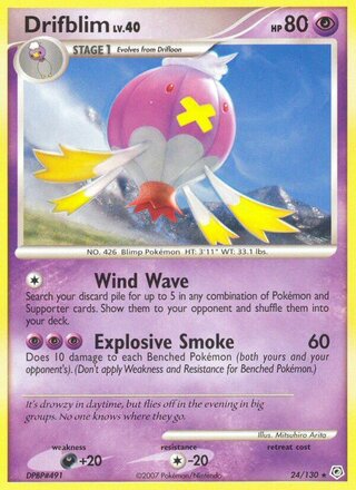 Drifblim 24/130 - Diamond & Pearl Base