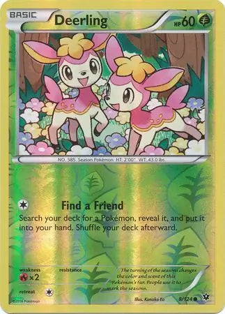 Deerling 8/124 - Fates Collide