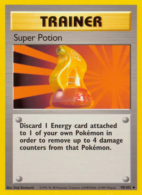 Super Potion 90/102 - Base Set