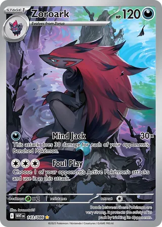 Zoroark 143/086 - White Flare