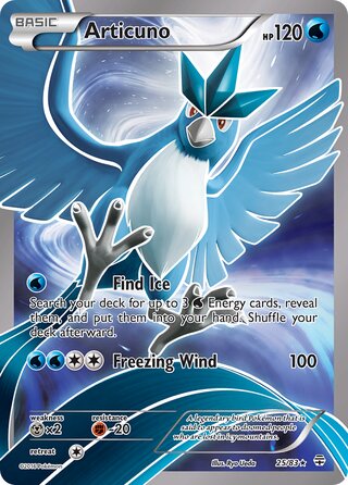 Articuno 25/83 - Generations