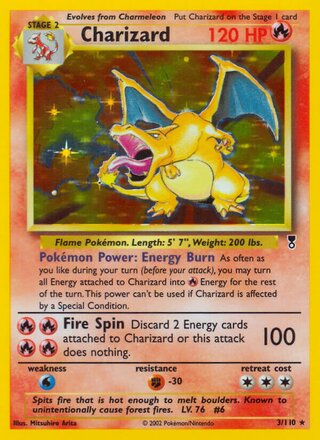 Charizard 3/110 - Legendary Collection