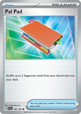 Pal Pad 182/198 - Scarlet & Violet Base