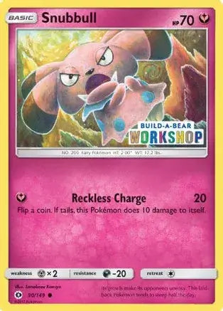 Snubbull Build-A-Bear 90 - Miscellaneous Promos