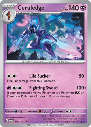Ceruledge 040/091 - Paldean Fates