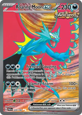 Roaring Moon ex 229/182 - Paradox Rift
