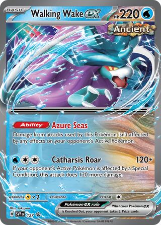 Walking Wake ex 127 - Scarlet & Violet Promos