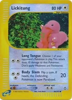 Lickitung 90/147 - Aquapolis