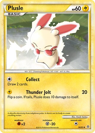 Plusle 36/95 - Unleashed
