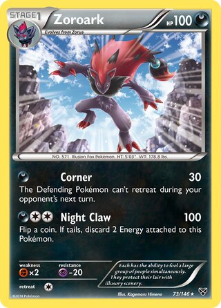 Zoroark 73/146 - XY Base