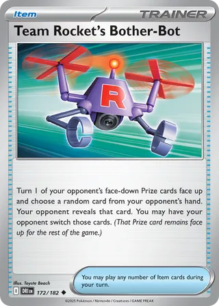 Team Rocket's Bother-Bot 172/182 - Destined Rivals