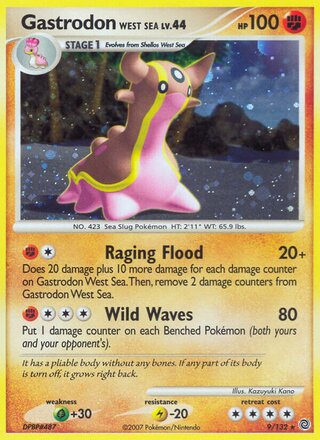 Gastrodon West Sea 9/132 - Secret Wonders