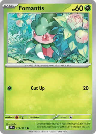 Fomantis 013/182 - Destined Rivals