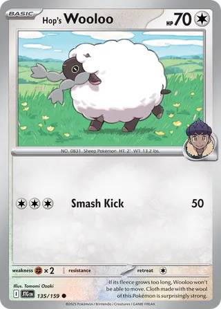 Hop's Wooloo 135/159 - Journey Together