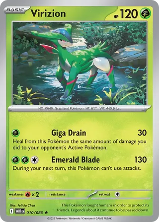 Virizion 010/086 - White Flare
