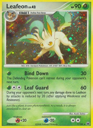 Leafeon 7/100 - Majestic Dawn